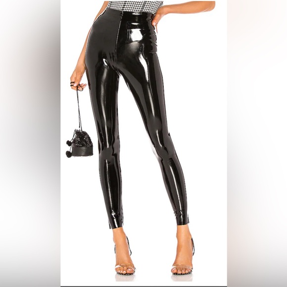 COMMANDO Perfect Control Patent Leather Legging in Black - Picture 1 of 7